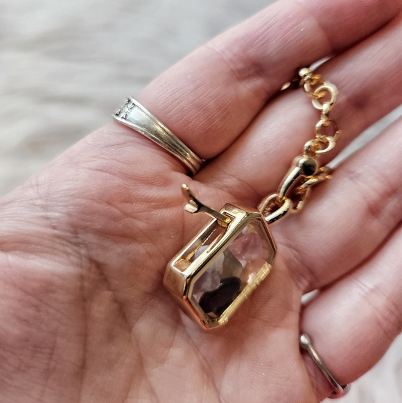 Gemstone Locket Necklace - Picture 4 of 4